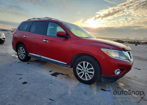 2014 Nissan Pathfinder S z USA, uszkodzony, nr VIN 5N1AR2MN8EC603629